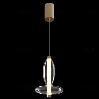 Подвесной светильник Crystal Lux QUASAR SP7W LED TRANSPARENT