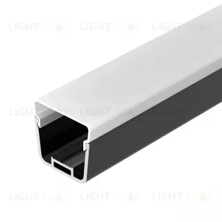 Профиль с экраном Arlight LINE-D-3734-2000 TETRA BLACK+OPAL 055072