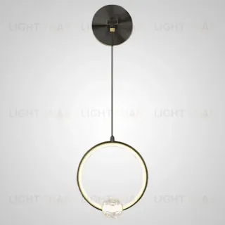 Настенный светильник ImperiumLoft Luana Wall Black 212036-23