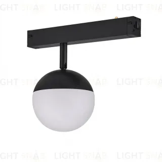 Трековый однофазный светильник AM Group AM529 BK-220V-9W SMART