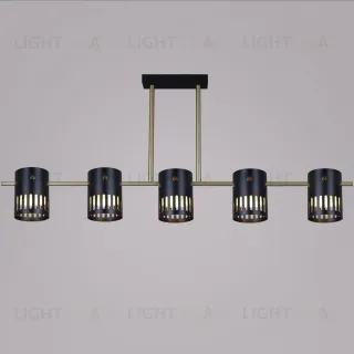 Потолочная люстра Reluce 06675-0.3-05 GD+BK GX53