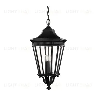 Уличный подвесной светильник Feiss Cotswold Lane FE-COTSLN8-L-BK