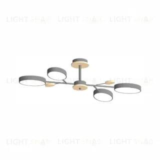 Люстра на штанге LED4U L3219-830 GR