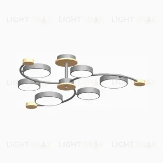 Люстра на штанге LED4U L3207-840 GR