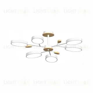 Люстра на штанге LED4U L3220-830 WH