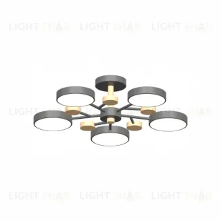 Люстра на штанге LED4U L3204-620 GR