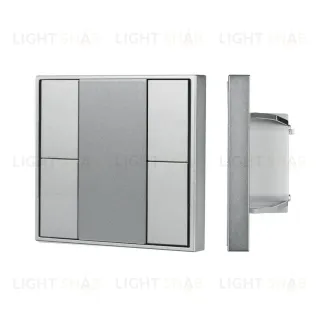 Кнопочная панель Arlight DALI-201-23-4K-D2-IN Silver (BUS, Frame) 048223