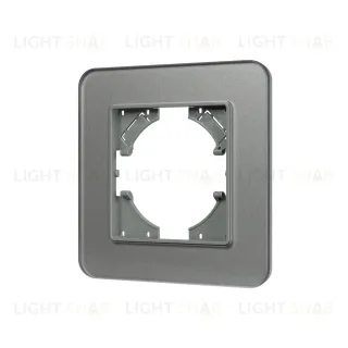 Рамка стеклянная на 1 пост Arlight FRM-OMALI-GS-1-GR 049665