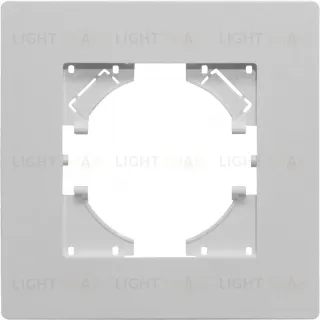 Рамка пластиковая на 1 пост Arlight FRM-PERIO-PL-1-WH 049688