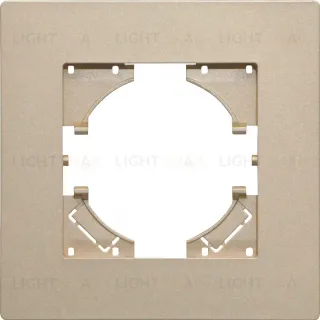 Рамка пластиковая на 1 пост Arlight FRM-PERIO-PL-1-GD 049691