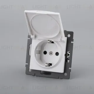 Механизм розетки влагозащищенный Arlight SCT-MCP-PL-WH-V (250V, 16A) 049833