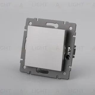 Механизм выключателя одноклавишный перекрестный Arlight SWT-MKX1-PL-GR-V (250V, 10A) 049877