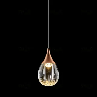 Подвесной светильник Delight Collection Stilla MD24001004-1A copper/clear