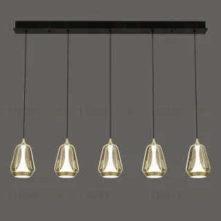 Подвесной светильник Delight Collection MD24001011-5B brass/champagne