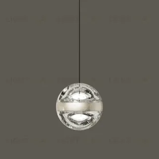 Подвесной светильник Delight Collection Frizzante MD23030088-1A nickel/clear