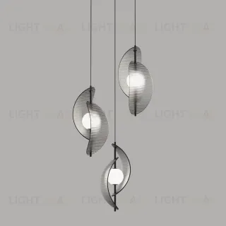 Подвесной светильник Delight Collection MD24030035-3A black/smoky
