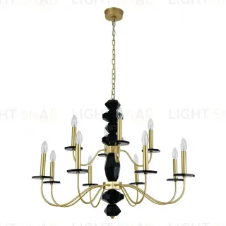 Подвесная люстра Newport Vanessa 3878+4/С brass М0070883
