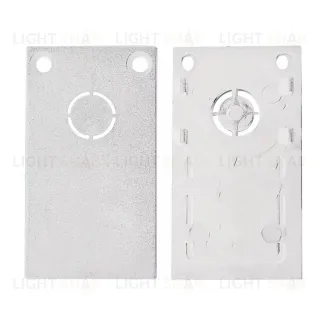 Комплект заглушек торцевых для встраиваемого шинопровода iLedex Vision END CAP 4822-026-WH (2 шт)