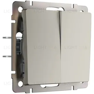 Выключатель двухклавишный перекрестный Werkel W1223004 4690389211942 a069460