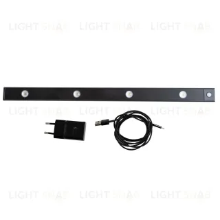 Мебельный светильник Uniel ULI-F50-5W/4000K SENSOR IP40 BLACK UL-00011957