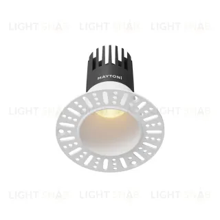 Встраиваемый светильник Maytoni Dip DL120-10W-2.7K-TRS-W