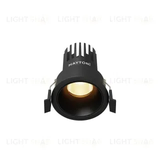 Встраиваемый светильник Maytoni Dip DL115-10W-2.7K-B
