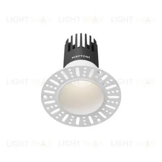 Встраиваемый светильник Maytoni Dip DL120-10W-4K-TRS-W
