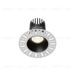 Встраиваемый светильник Maytoni Dip DL119-10W-4K-TRS-B