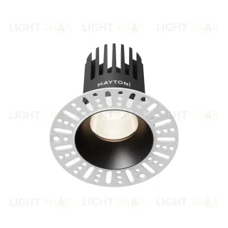 Встраиваемый светильник Maytoni Dip DL121-15W-4K-TRS-B