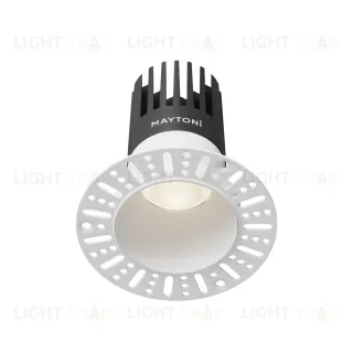 Встраиваемый светильник Maytoni Dip DL122-15W-4K-TRS-W