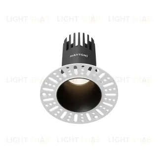 Встраиваемый светильник Maytoni Dip DL120-10W-4K-TRS-B