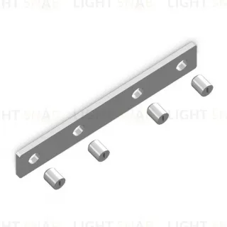 Соединитель прямой Ambrella Light для корпуса в натяжной потолок (4шт) GL1071