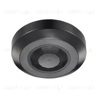 Датчик движения Arlight PRIME-PIR-SURFACE-R76-200W-BK (230V, 0.87A, SLIM, IP20) 054731