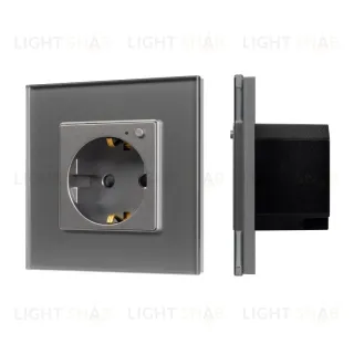 Розетка электрическая с Zigbee управлением Arlight SCT-OMALI-EUZB1-PL-GR (240V, 16A, Zigbee) 050101