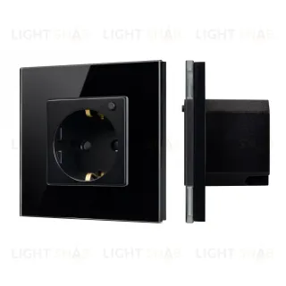 Розетка электрическая с Zigbee управлением Arlight SCT-OMALI-EUZB1-PL-BK (240V, 16A, Zigbee) 050216
