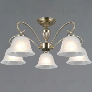 Люстра на штанге Illumico IL0696-5ASQ-25 AB AREZZO