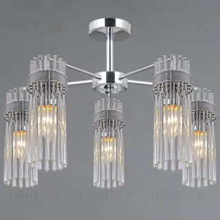 Люстра на штанге Illumico IL0761-5CSQ-25 CR GENOA