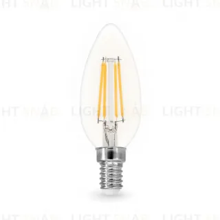 Филаментная светодиодная лампа Ambrella Light Bulbing E14 15W 4000K свеча 351514