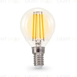 Филаментная светодиодная лампа Ambrella Light Bulbing E14 11W 2700K шар 451133