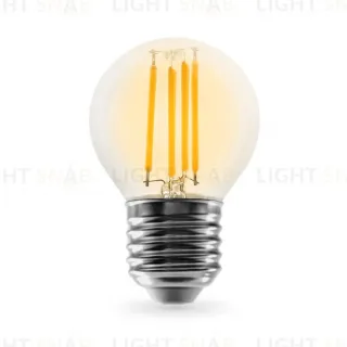 Филаментная светодиодная лампа Ambrella Light Bulbing E27 15W 2700K шар 451523