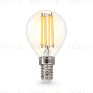 Филаментная светодиодная лампа Ambrella Light Bulbing E14 15W 4000K шар 451534