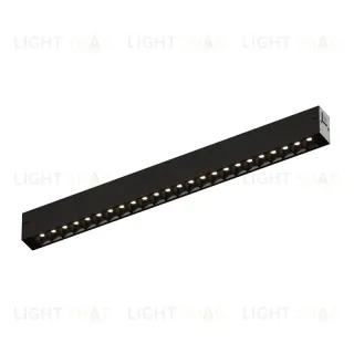 Трековый однофазный светильник Denkirs Smart Grill DK8002-CONN-BK