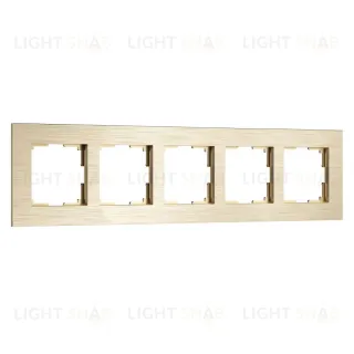 Рамка на 5 постов Werkel AluMax W0053511 4690389214363 a069967