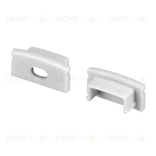 Заглушка Arlight LINE-1708 SILVER с отверстием 054381