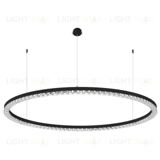 Подвесная люстра Arlight SP-DIAMOND-R1250-80W Warm3000 (BK, 45 deg, 230V, TRIAC) 054491