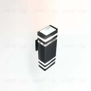 Уличный настенный светильник General GWL-2MR16-GU10-S-IP65 662519