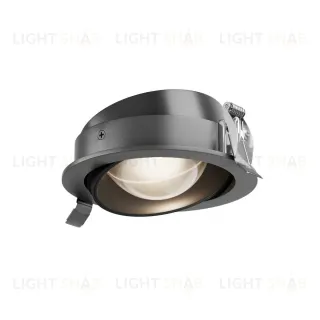 Встраиваемый светильник Maytoni Lens DL105-12W4K-B