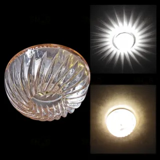 Встраиваемый светильник Reluce 09341-9.0-001T G9+LED3W TEA