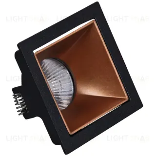 Встраиваемый светильник Reluce 16086-9.0-001PT MR16 BK+ROSE GD
