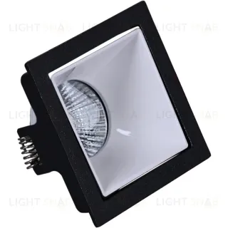 Встраиваемый светильник Reluce 16086-9.0-001PT MR16 BK+WT